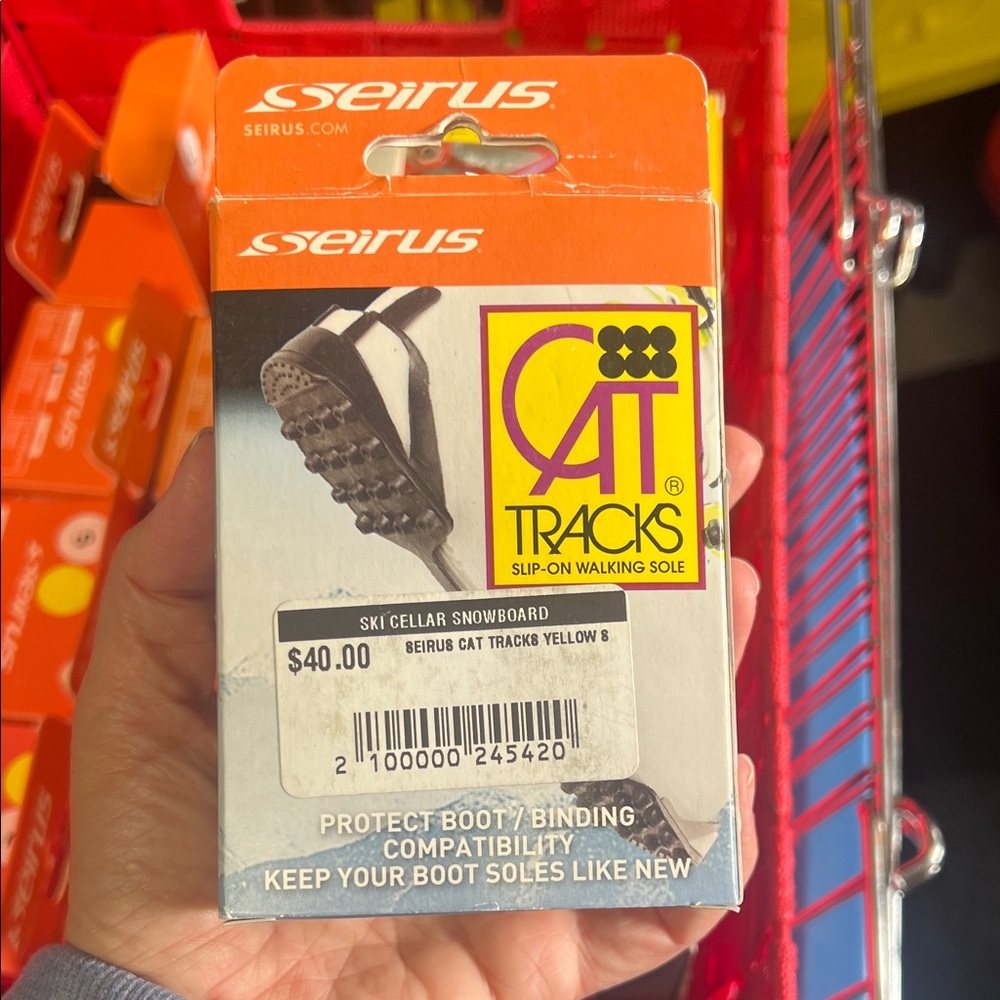 Cat Tracks Yellow Boot Sole Protectors
